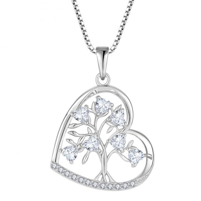 “Heart of Life” Diamond Pendant