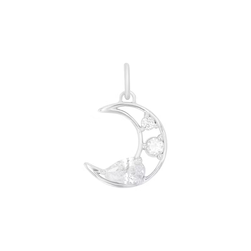 “Moonlight Dreams” Crescent Pendant