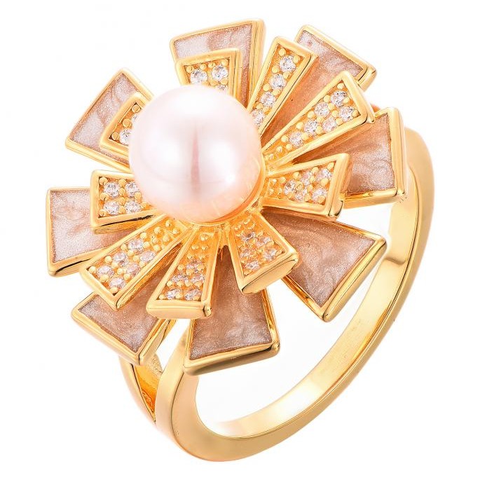 Radiant Bloom Statement ring