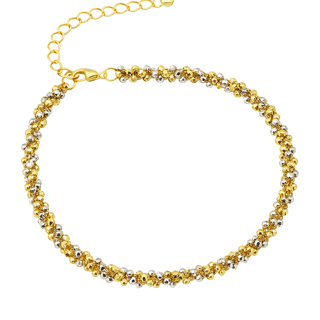 Radiant Harmony Gold Necklace