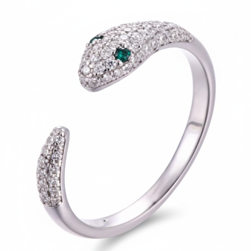 Serpent Silhouette Ring