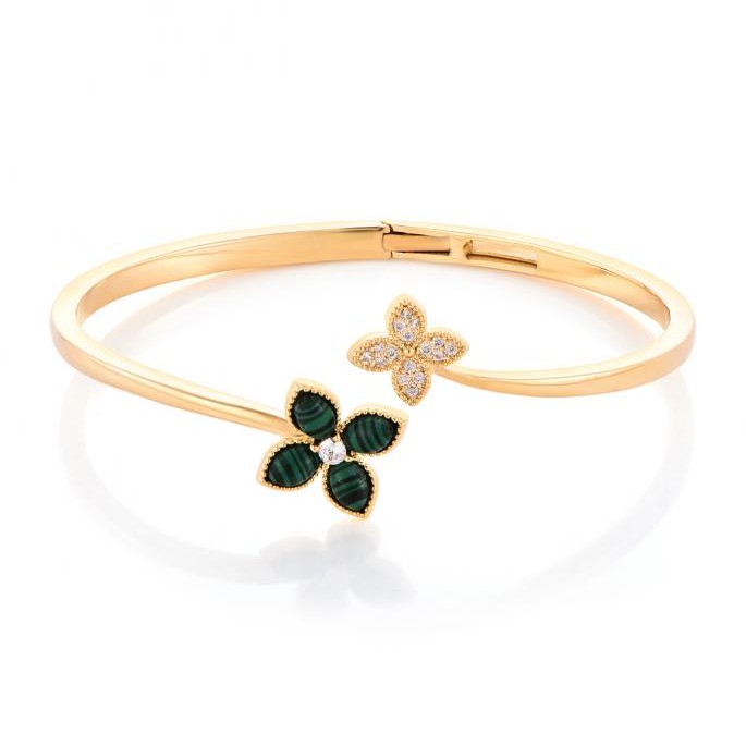 Verdant Bloom Bangle